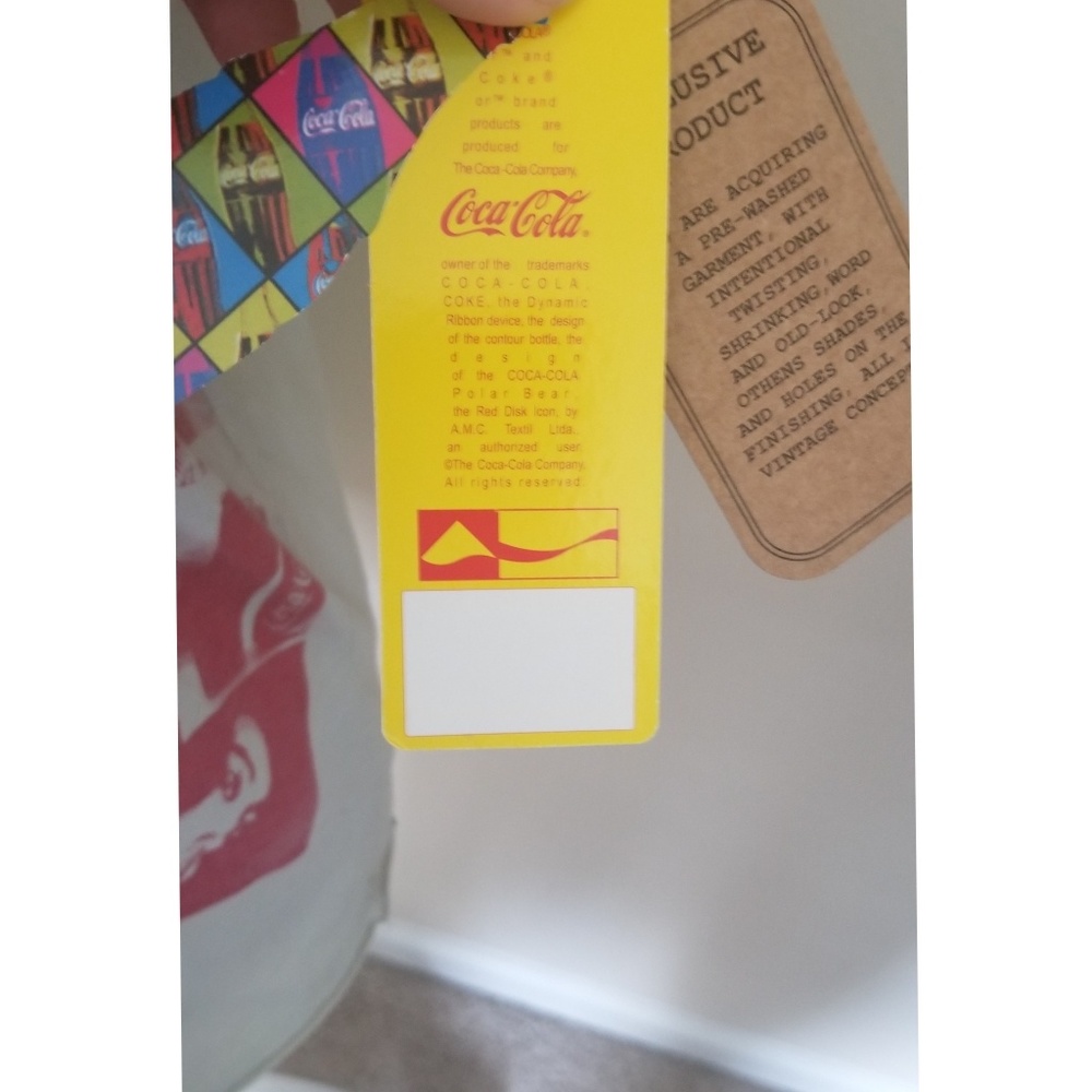 Coca cola 1986 short sleeve t shirt - Picture 4 of 8